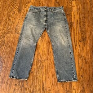 Levi's Blue Straight Jeans Classic Denim Style
